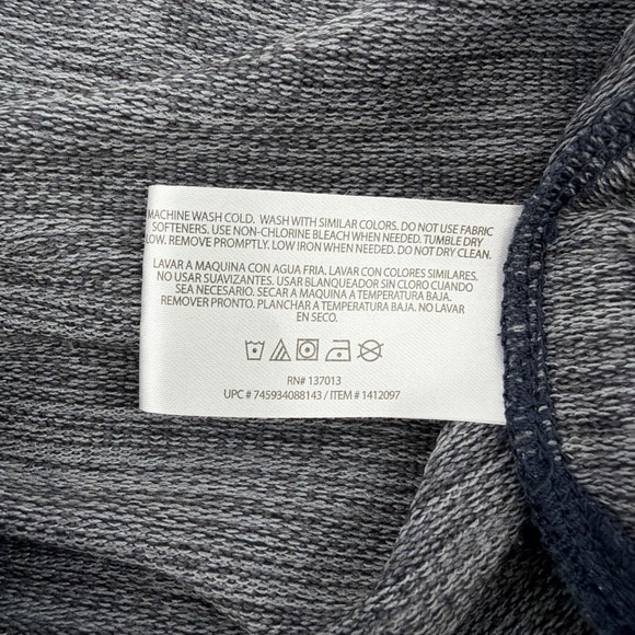 Orvis Men's Size. Md Blue 1/4 Zip Pullover Hiking Fishing Golf Gorpcore - Picture 5 of 9